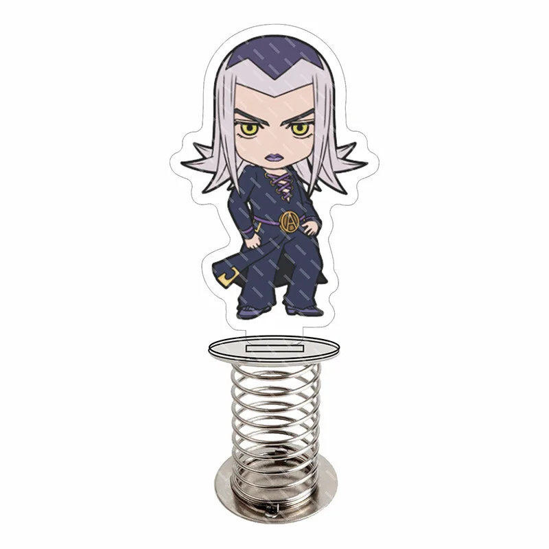 

Jojo's Bizarre Adventure Golden Wind Giorno Giovanna Shaking Acrylic Standing Plate Double-Sided Acrylic Model Stand Up