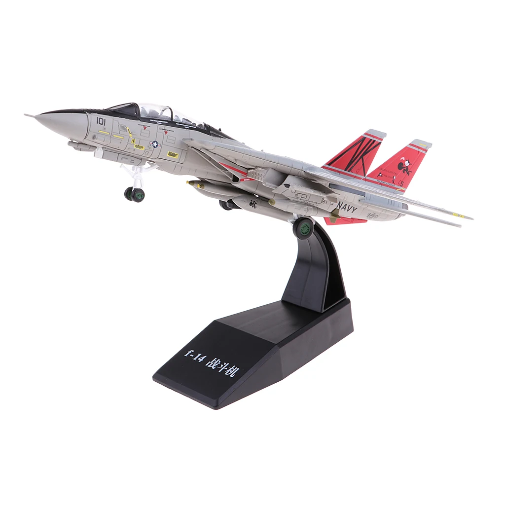 

2Pcs 1:100 F-14 Aircraft & F/A-18 Strike Army Model Airplane Home Ornaments