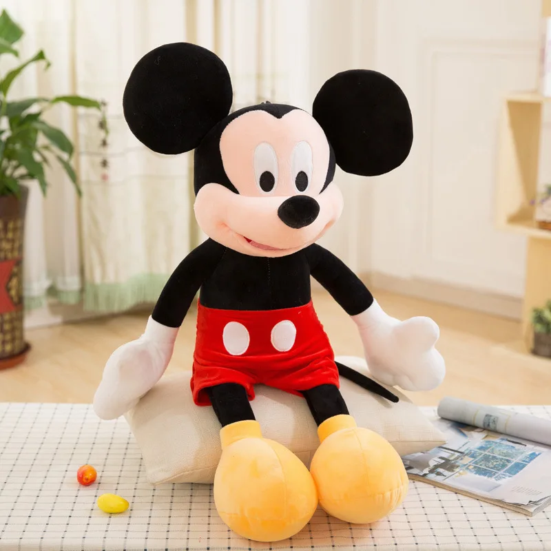 

30-110cm New Disney Movies Mickey Mouse & Minnie Couples Kawaii Style Fine Sewing Plush Sofa Pillow Girl Toy Christmas Gift