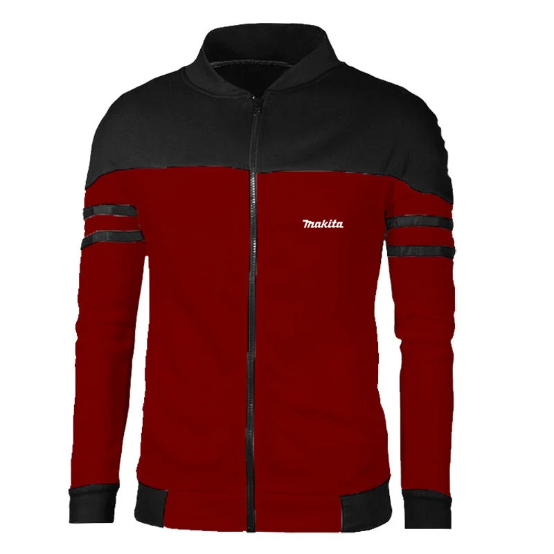 

Men's baseball uniform jacket spring 2021 new MAKITA car logo LOGO loose jacket jacket youth couple jacket