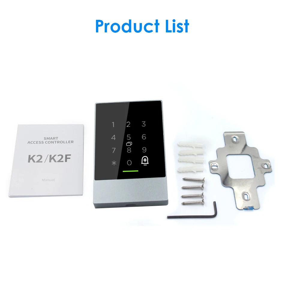 

Bluetooth TTlock App Control Door Access Control System Card Reader Smart Phone App 13.56MHZ Card Door Access Control Keypad