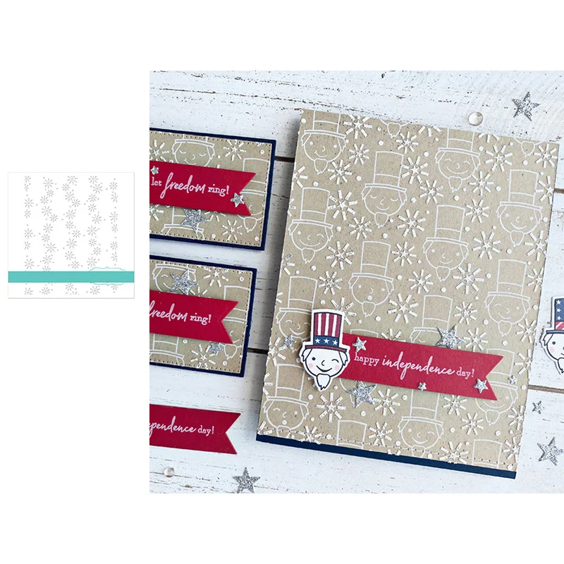 Трафареты для дневника с узором зимних снежинок режущие трафареты зеркального