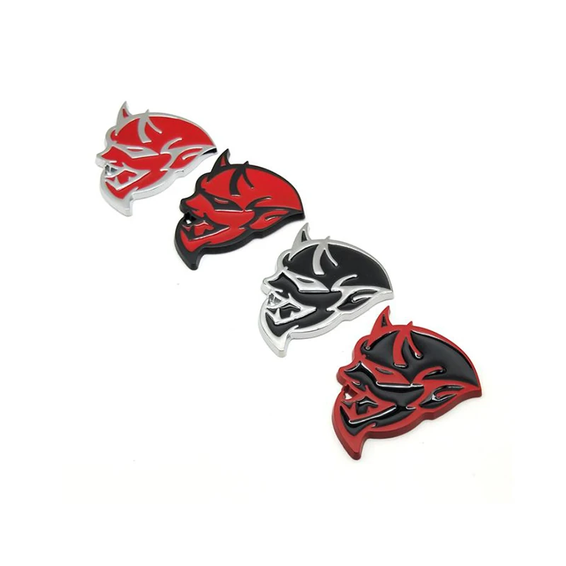 Металлический 3D значок автомобиля наклейки Стайлинг для Dodge Challenger SRT Demon SRT8 RC Hellcat