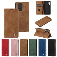 flip wallet leather case for samsung a72 a52 a42 a32 a12 a71 a51 a41 a31 a21s magnetic business phone cover for note 20 ultra