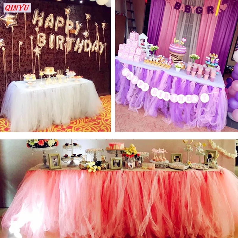 Горячая Распродажа 48 см * 10 м тюль рулон сделай сам свадебный цветок арка дверь из