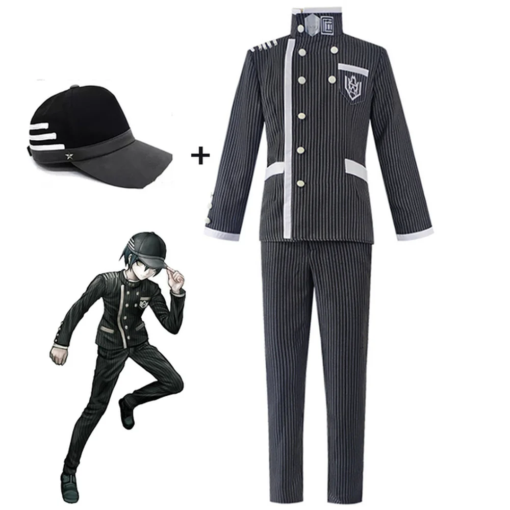 

Костюм для косплея шуичи из аниме «данганронпа саихара», полный комплект, униформа детектива