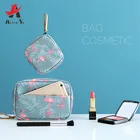 Attra-To новая мини косметичка с фламинго, дорожная сумка для хранения туалетных принадлежностей С КАКТУСОМ, косметичка, косметичка, органайзер, женская косметичка