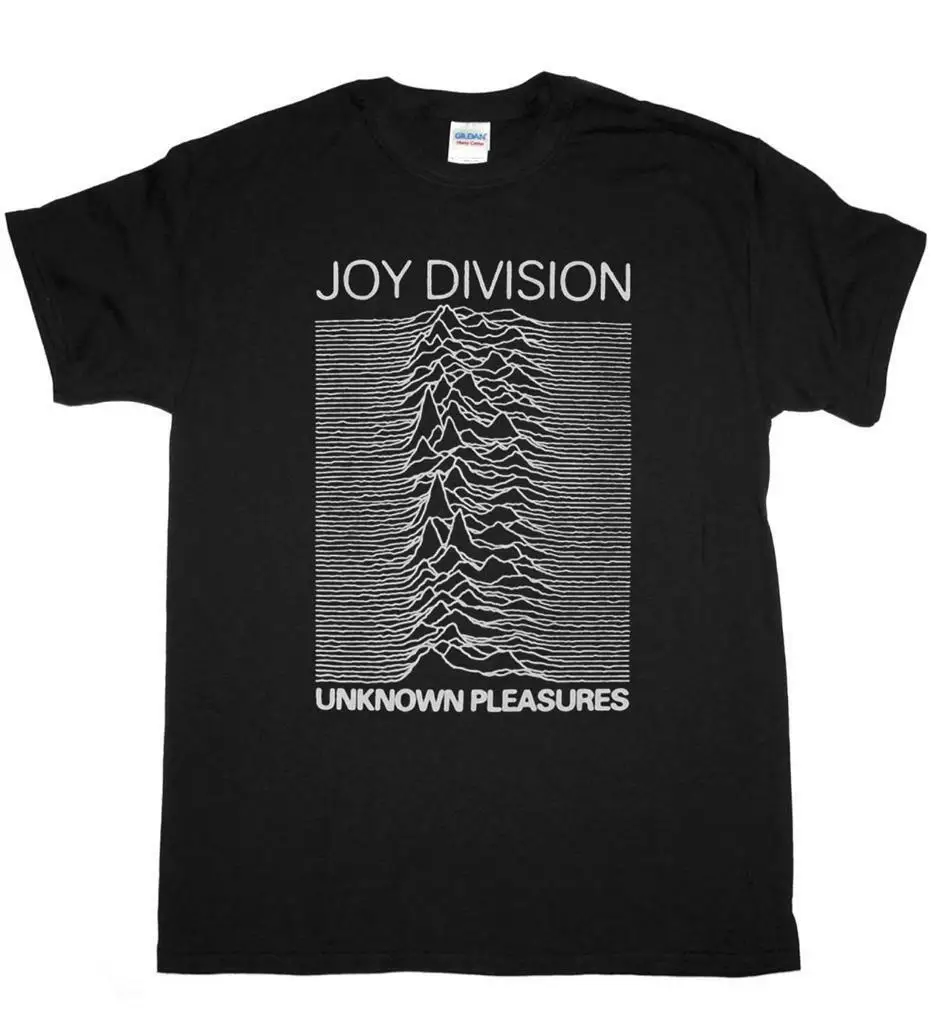 Joy Division Unknown Pleasures 79 Post панк Bauhaus Новая Черная футболка |