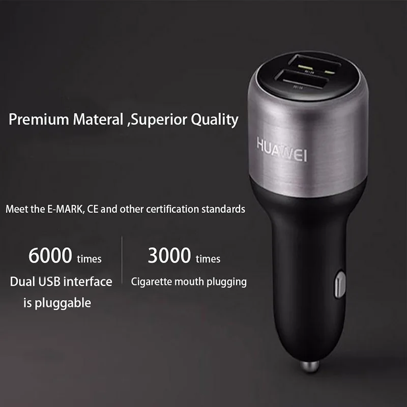 Оригинальное быстрое автомобильное зарядное устройство Huawei быстрый адаптер и usb