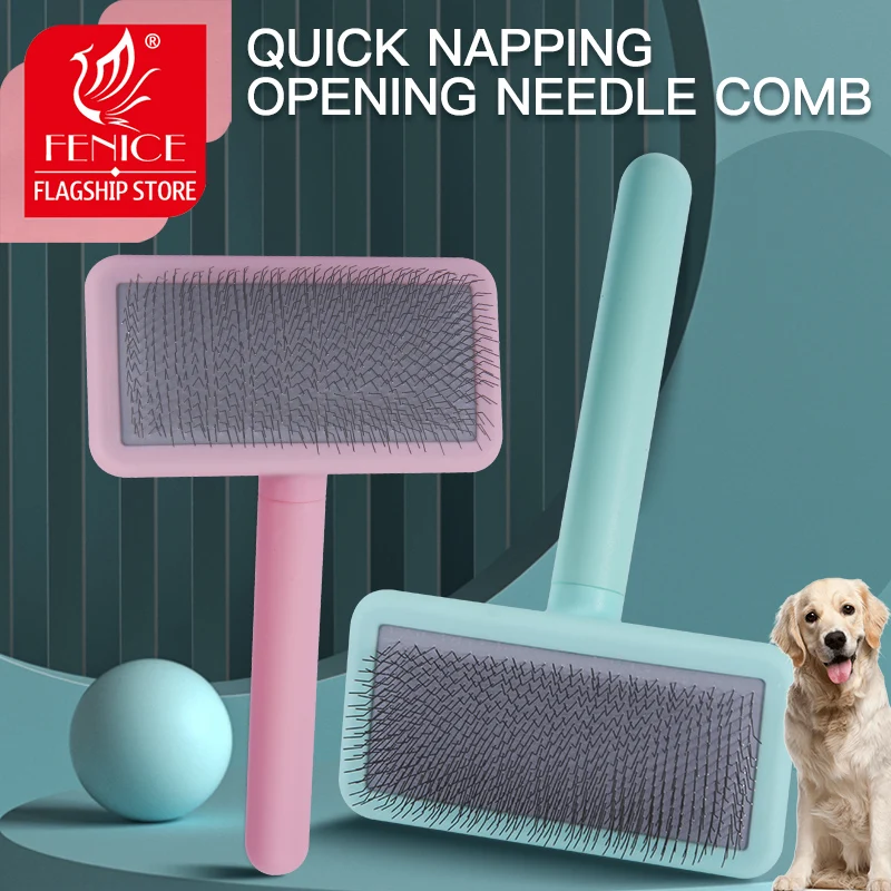 Ful Soft Hard Needle Fluffy Dog Hair Remover Shedding Comb