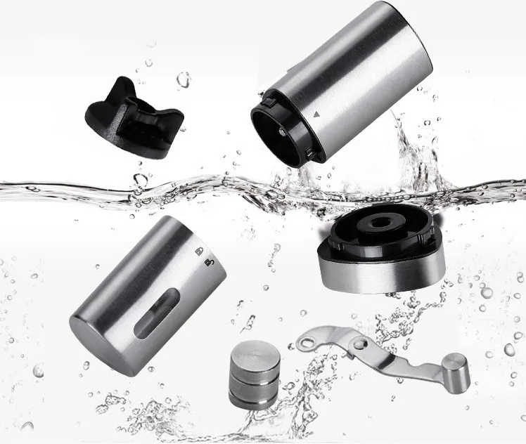 Портативная кофейная керамика мельница из нержавеющей стали ручная для кофе 40 г