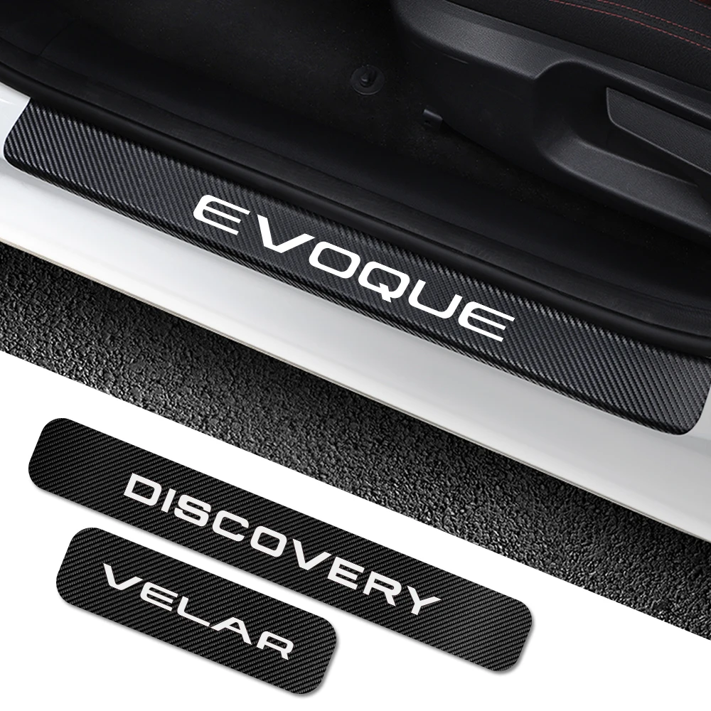 4 шт. для Land Rover Discovery 3 4 2 freelander 2 1 Evoque Velar наклейки на пороги автомобиля аксессуары для тюнинга автомобиля