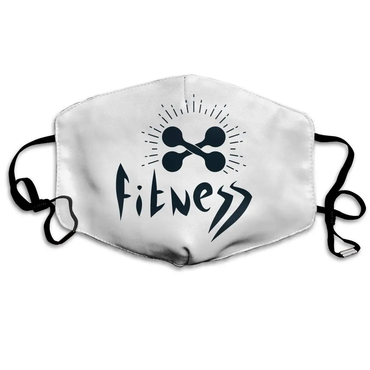 

FITNESS Washable Reusable Mask, Cotton Anti Dust Half Face Mouth Mask For Kids Teens Men Women With Adjustable Ear Loops