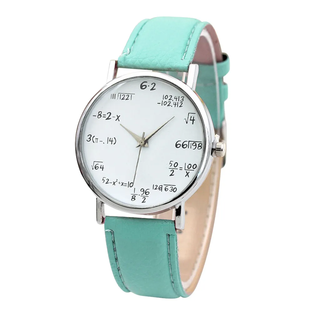 Математические часы без пояса женские relogio feminino montre femme часы|Женские наручные