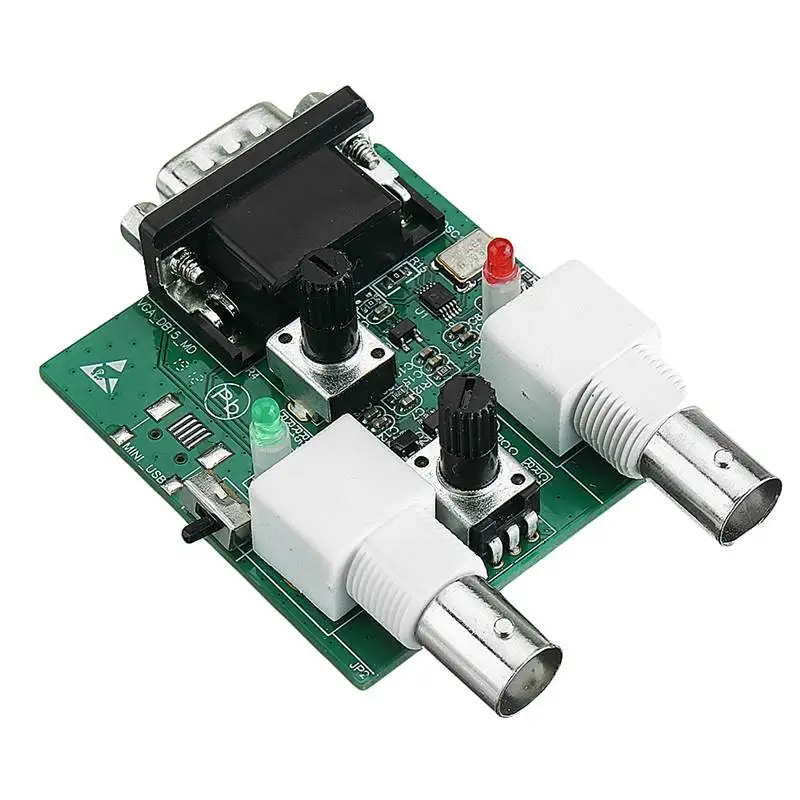OSC482S цифровой портативный осциллограф PC USB 2,0 Виртуальная 2CH полоса пропускания осциллограф с генератором сигналов 13M Hz