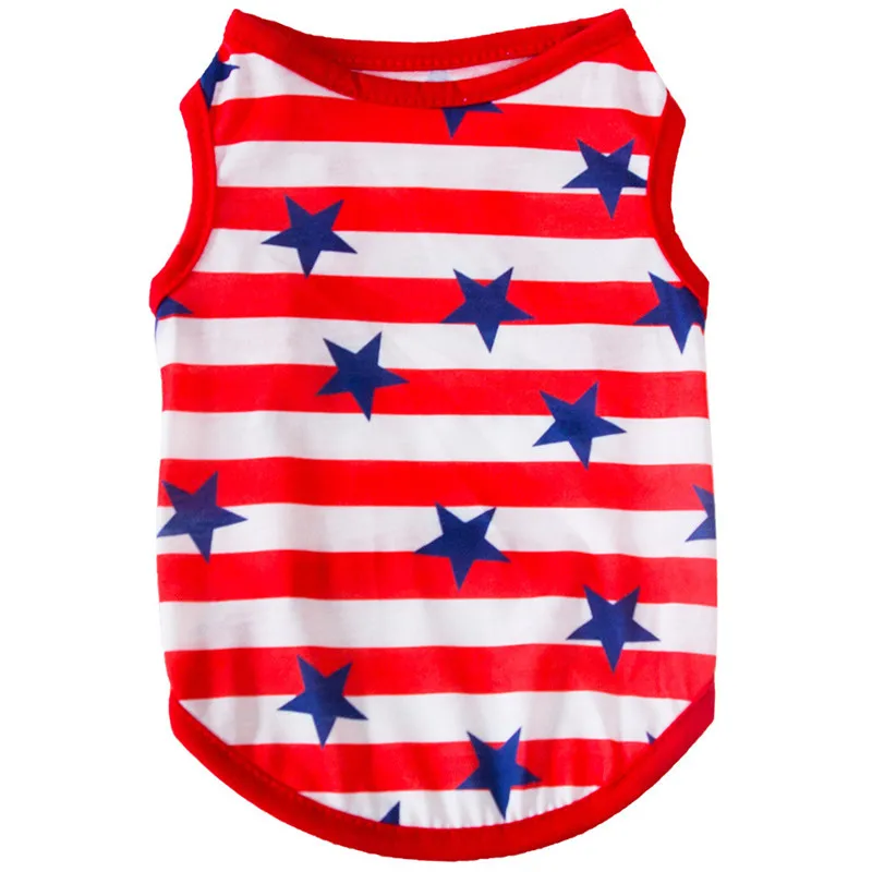 

New Pet Vest Cotton T Shirt Dog Summer Clothes Puppy French Bulldog Pug Apparel Costumes Pets Coat Medium Dogs Clothing