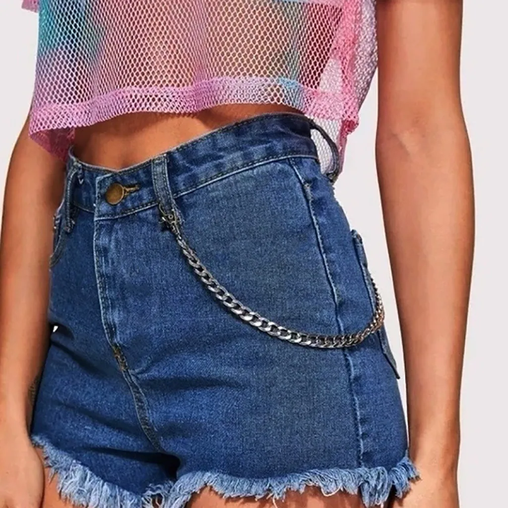 SAGACE простой дикий пляжный стиль текстура тела цепь из сплава цепочка на талию