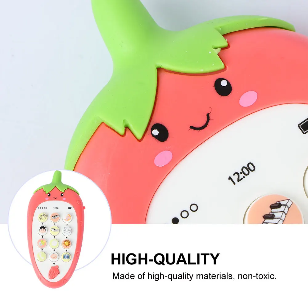 

1pc Imitation Phone Multifunctional Toddler Educational Phone