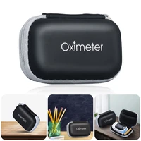 digital finger pulse oximeter storage bag box travel sport blood oxygen oximeter protective case zipper bag storage organizers