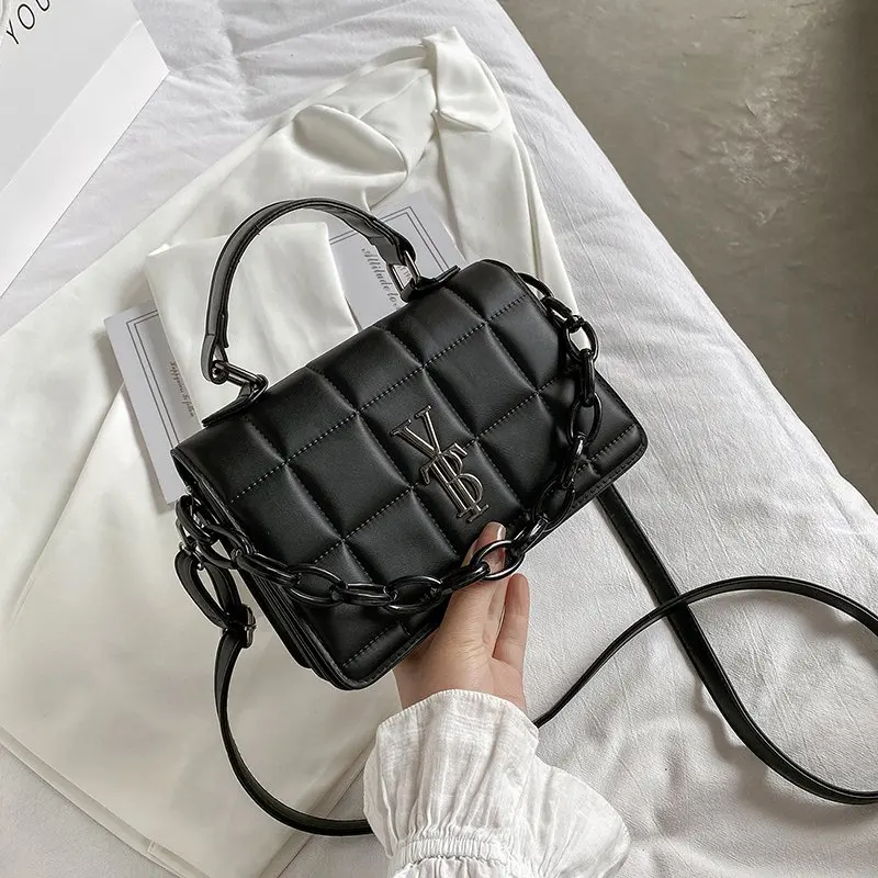

Top Quality Microfiber Women Flaps 2022 New Fashion Chain Crossbody Bag Ladies Famous Purses and Handbags Sac Bandouliere Femme