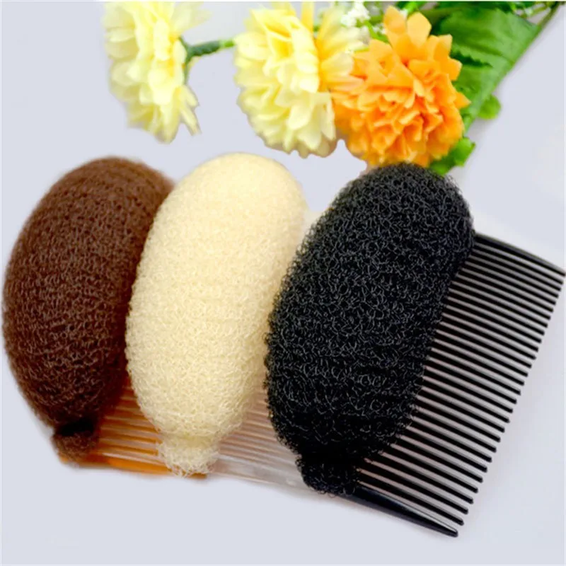 1 шт. Женская мода для укладки волос женщин модные Портативный губка зажим палка