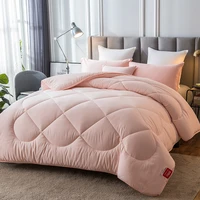 nordic warm winter quilt cover soft comforter duvets four season double bed quilt blanket air conditioner fluffy cotton 220x240