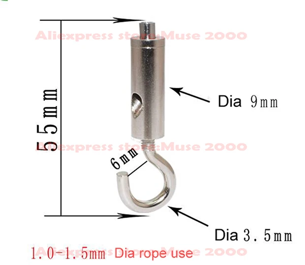 Потолочный светильник трос клип с крючки провода вышлите ваш заказ прямо к этому