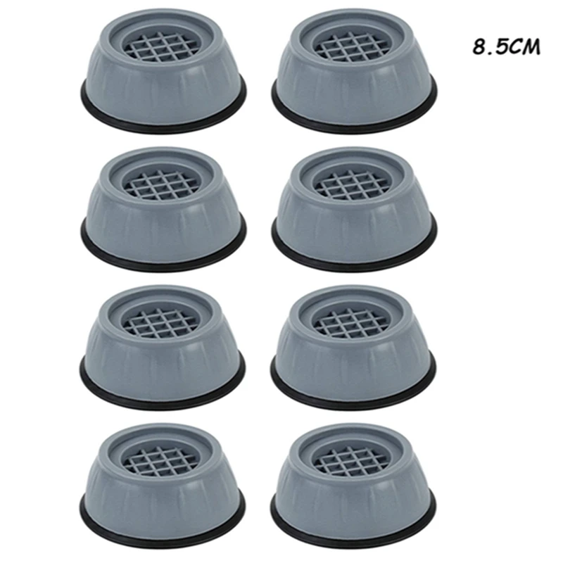 

8Pcs Universal Washing Machine Feet Pad Anti Vibration Pads Plastic Anti Slip Pads for Washer Dryer Furniture Bottom Feet Pad