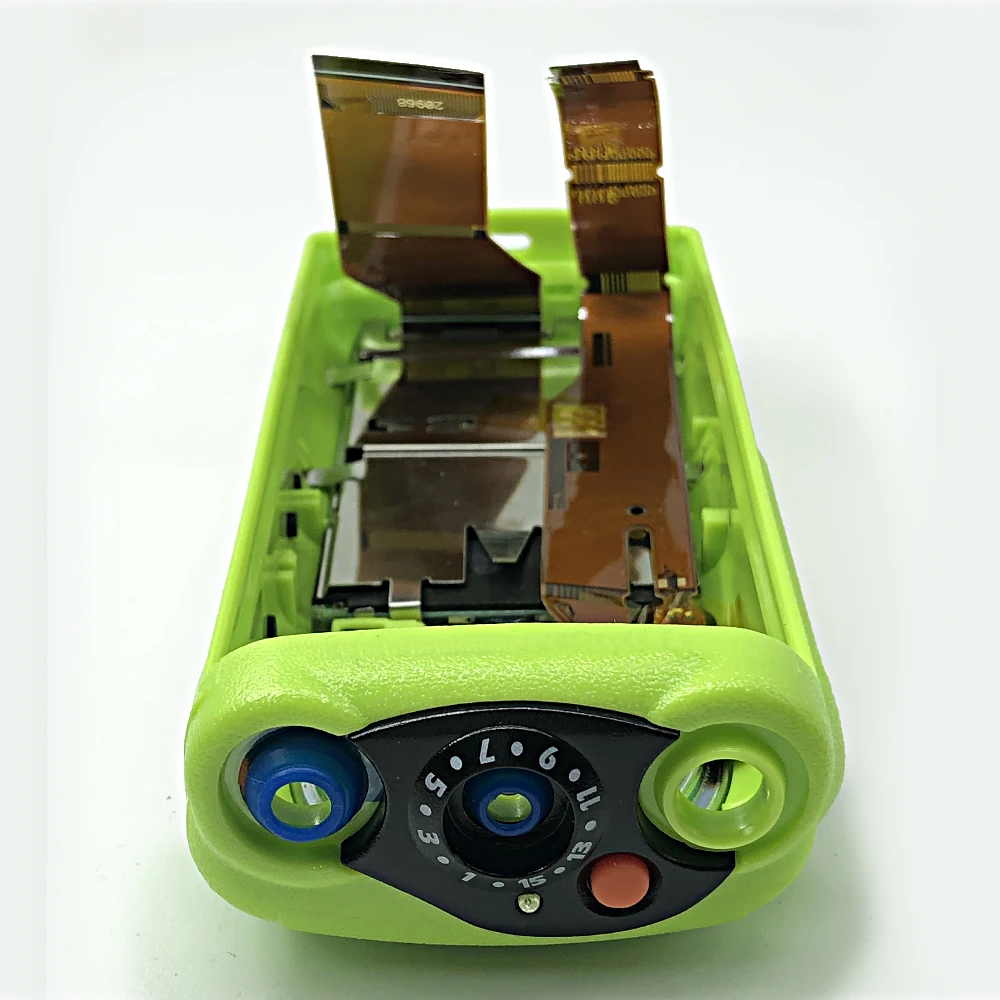 VBLL Walkie-talkie Replacement Repair Front Case Kit with Speaker for HT1250 GP380 Two Way Radio -Green