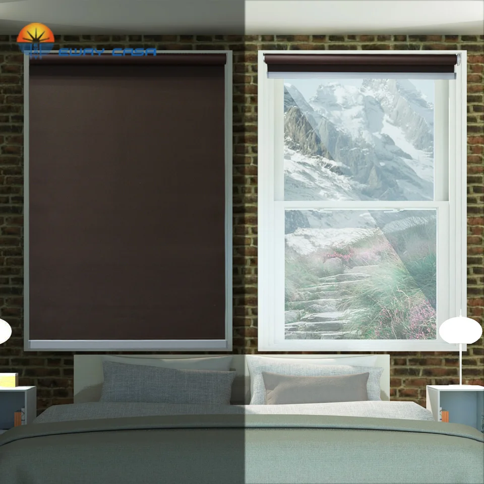 EWAY CASA водонепроницаемые индивидуальные жалюзи с УФ блокировкой 100% затемненная