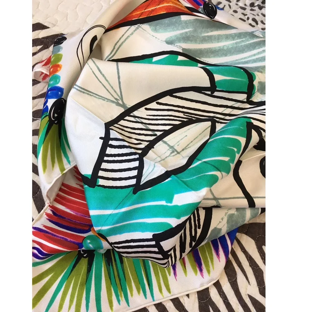 

Women Charming 100% Silk Scarf Shawl Wraps