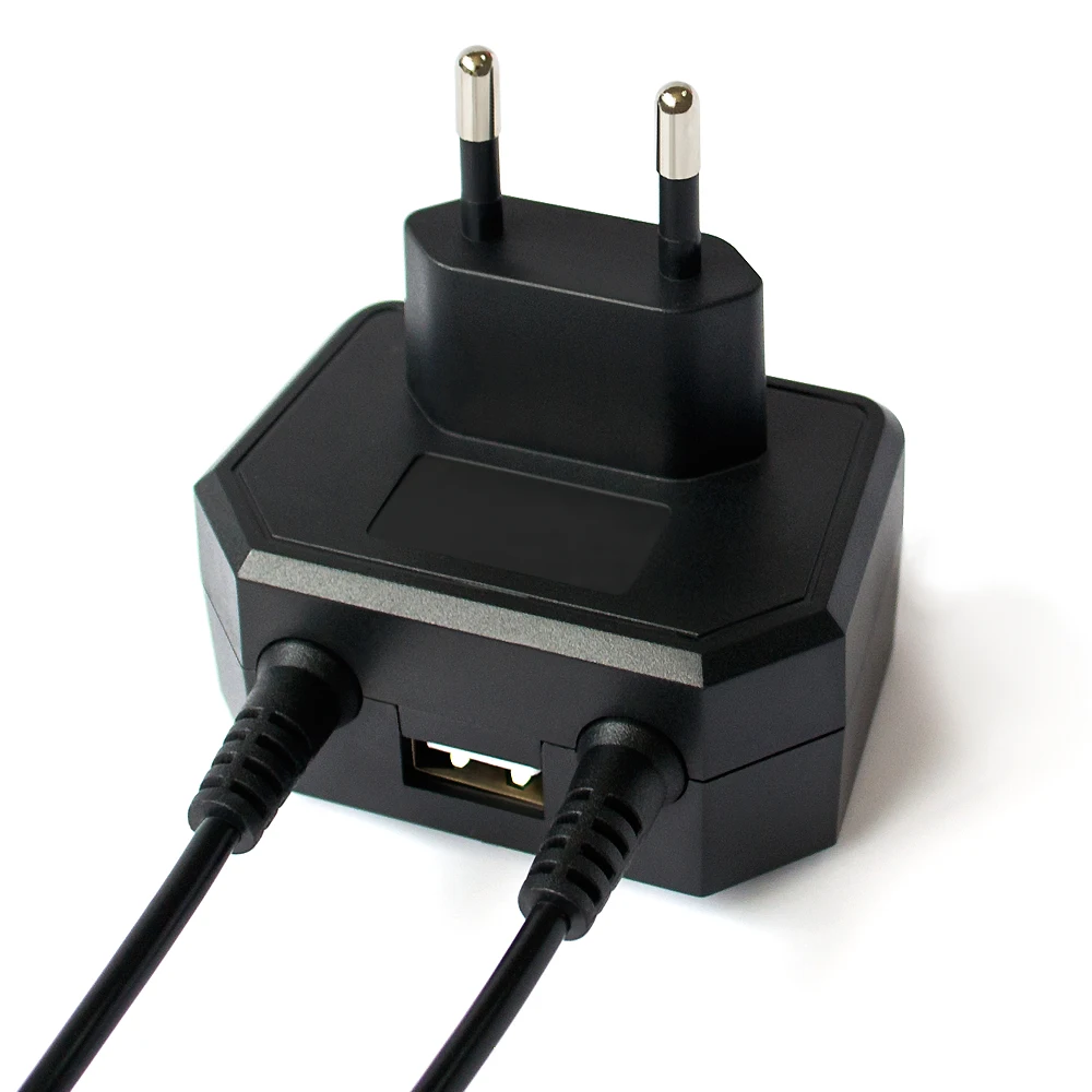 Светодиодный индикатор USB EU/USA/UK Plug адаптер переменного тока с портом Micro/type-C для PS4/X-ONE/nintendo переключатель геймпад