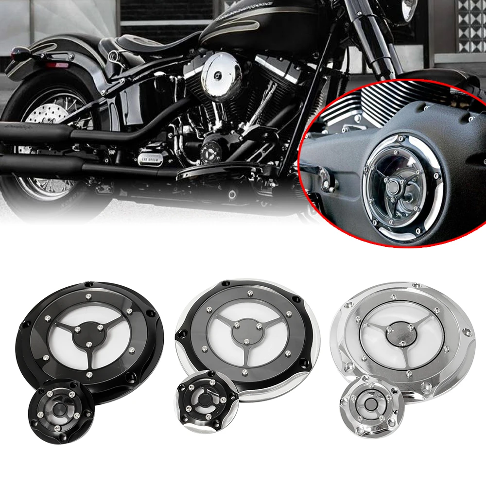 Крышка таймера для мотоцикла с 5 отверстиями Harley Touring Street Glide Dyna 1999-2017 | Автомобили