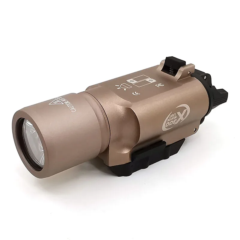 SOTAC-GEAR тактическое X300 светодиодное оружие фонарик пистолет Пикатинни 20 мм