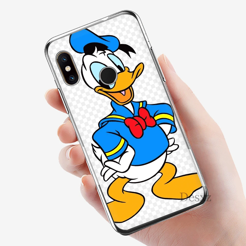 Чехол для телефона Xiaomi mi CC9 CC9E 9T x 2 S 6 8 9 SE A1 A2 5X 6X макс 3 A3 Pro Lite чехол Дональд Дак ckey