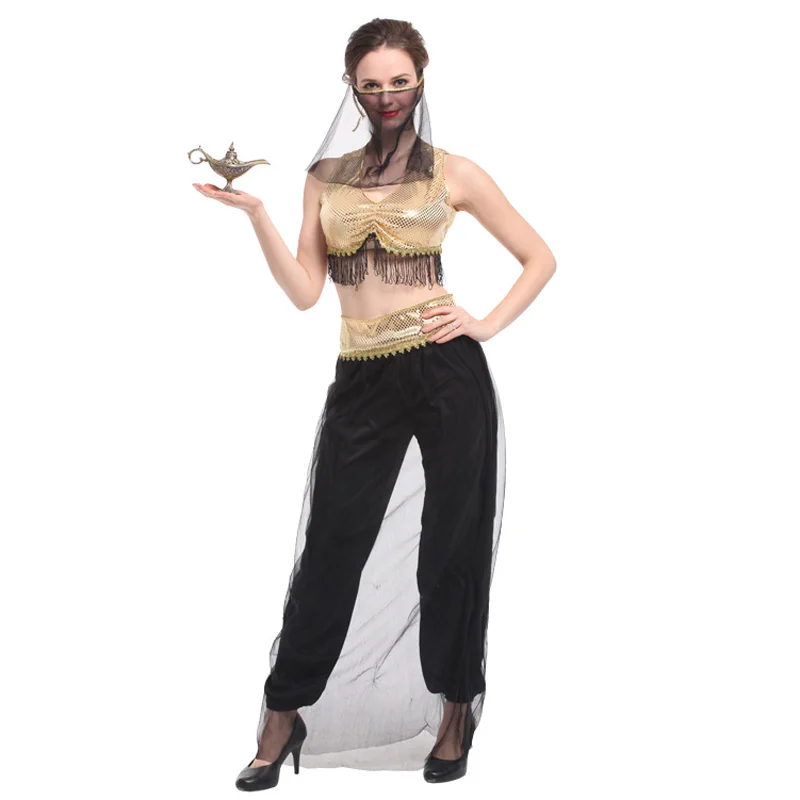 Женский костюм для танца живота Cleopatra принцессы вечерние костюмы Хэллоуина |