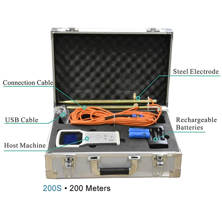 

PQWT-M200 Easy Operated Water Finder 200M /automatic Underground Water Detector Price