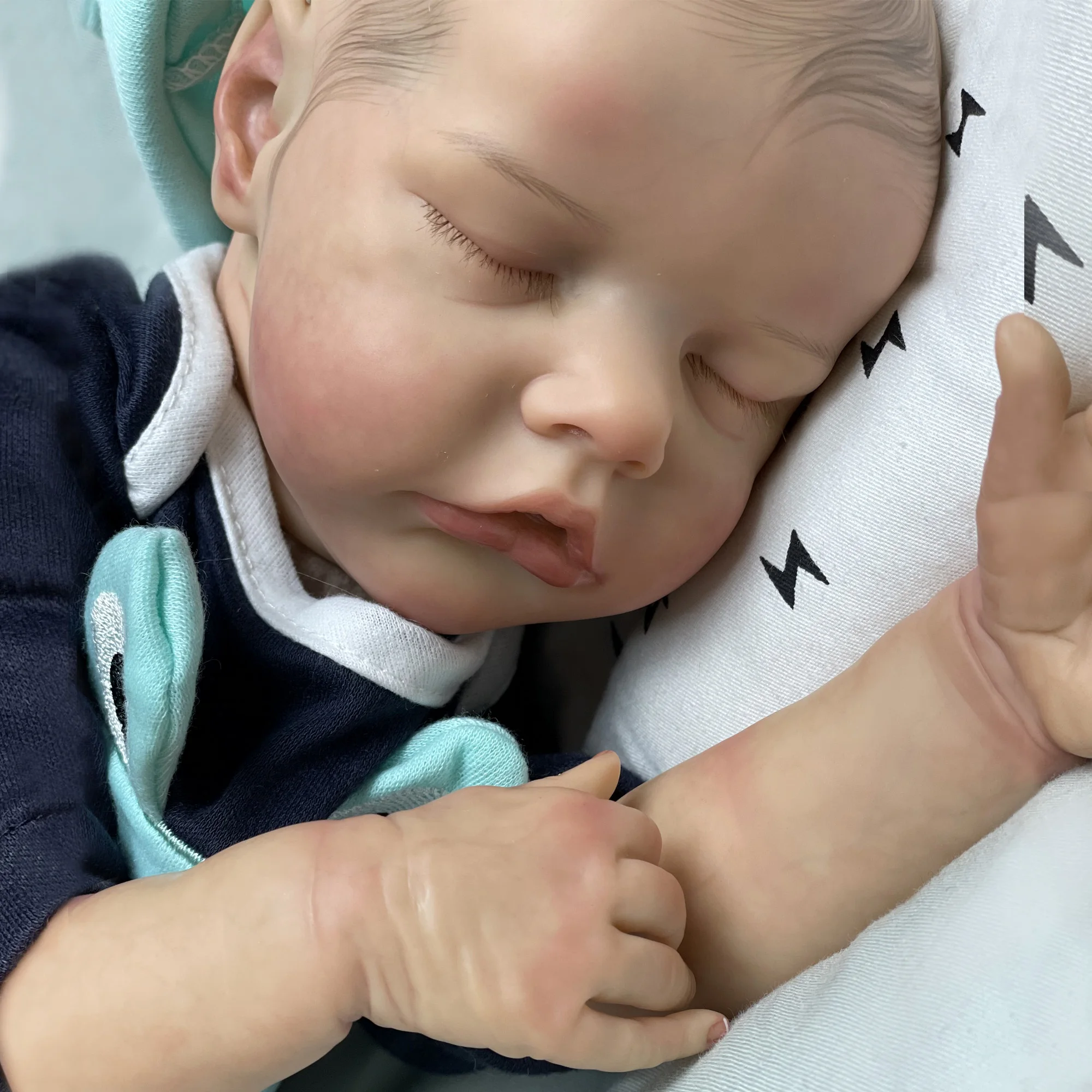 

Adolly 18 Inch Realistic Reborn Baby Doll Soft Weighted Collection Silicone Vinyl Newborn Lifelike Girl Toy Green Frog 18c011c