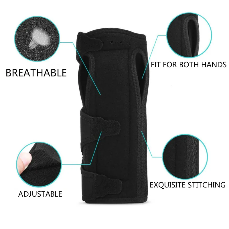1PCS Elastic Gym Wrist Brace Support Hand Left Right Upgrade Carpal Tunnel Strap Bowling Drawing Mouse Keyboard Wristband Wrap | Спорт и