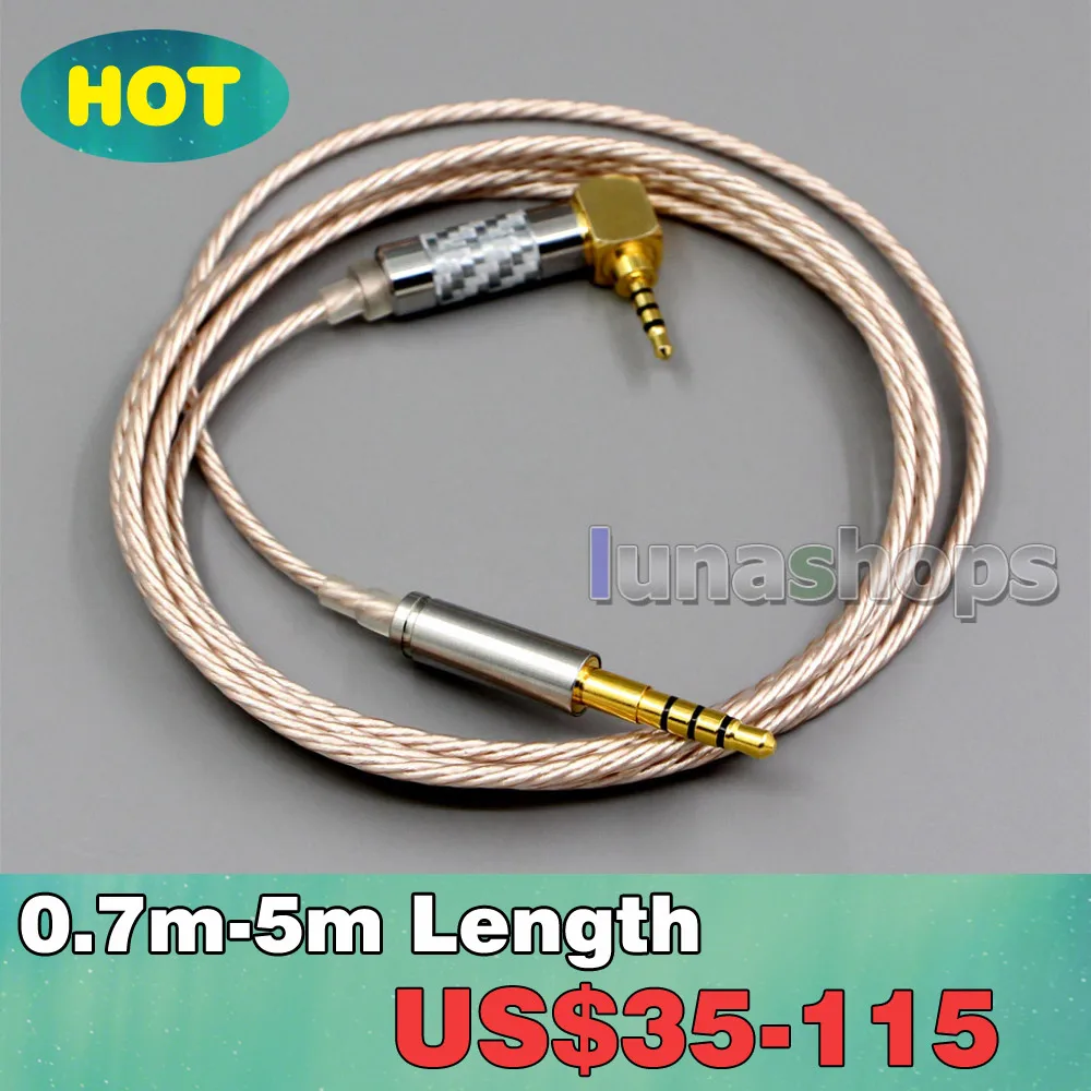 

Hi-Res посеребренный XLR 3,5 мм, 2,5 мм, 4,4 мм кабель для наушников Denon AH-mm400 AH-mm300 LN006374