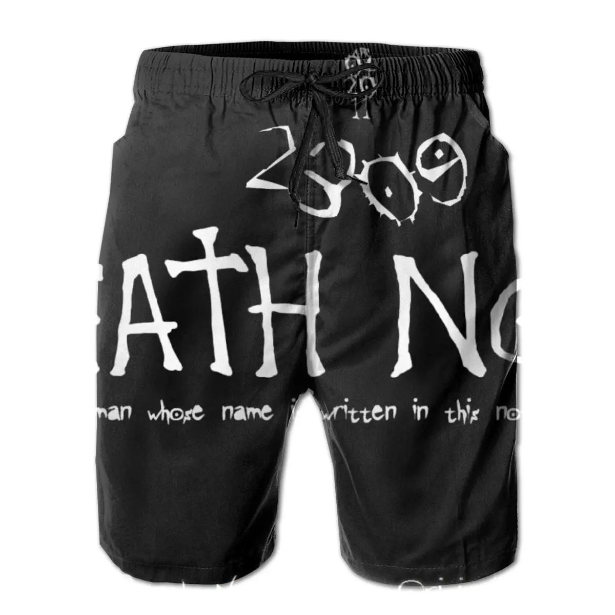 

Death Note Men's Beach Board Shorts Swimwear Swimsuits Swim Surfing Boxer Trunks