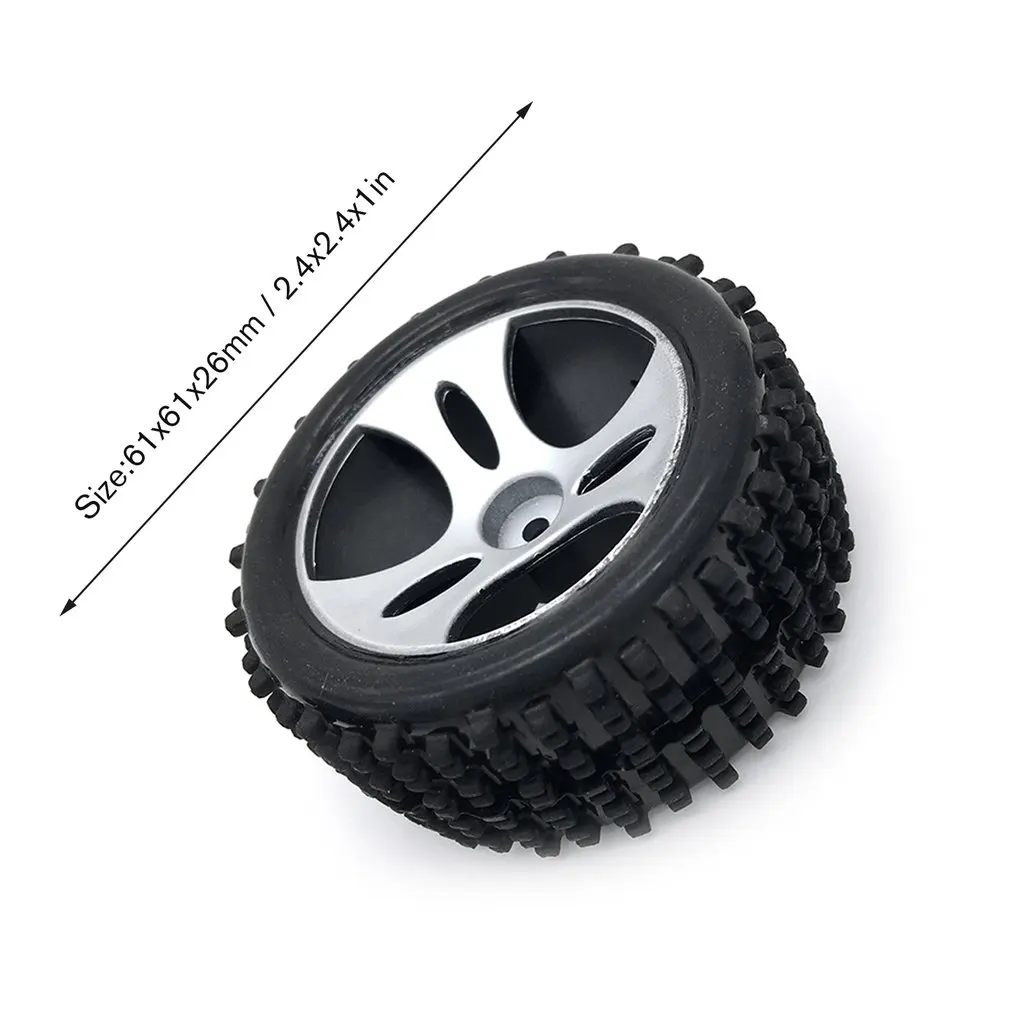 Резина RC гоночные шины металлические обода колеса автомобиля игрушки запчасти