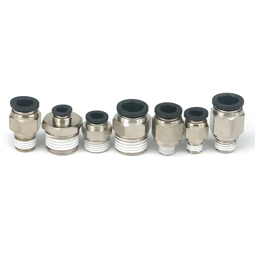 5 шт подходит для 5/32 &quot1/4" 5/16 &quot3/8" 1/2 трубки O.D-1/8 "" NPT Мужской прямой
