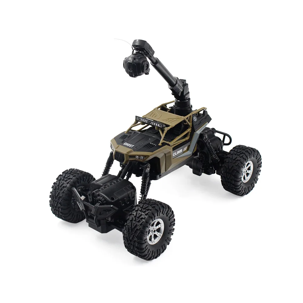 171604B 2 4 ГГц 1:16 WIFI FPV 0.3MP RC Car 4WD 2WD Splash водонепроницаемый RTR Rock гусеничный внедорожный
