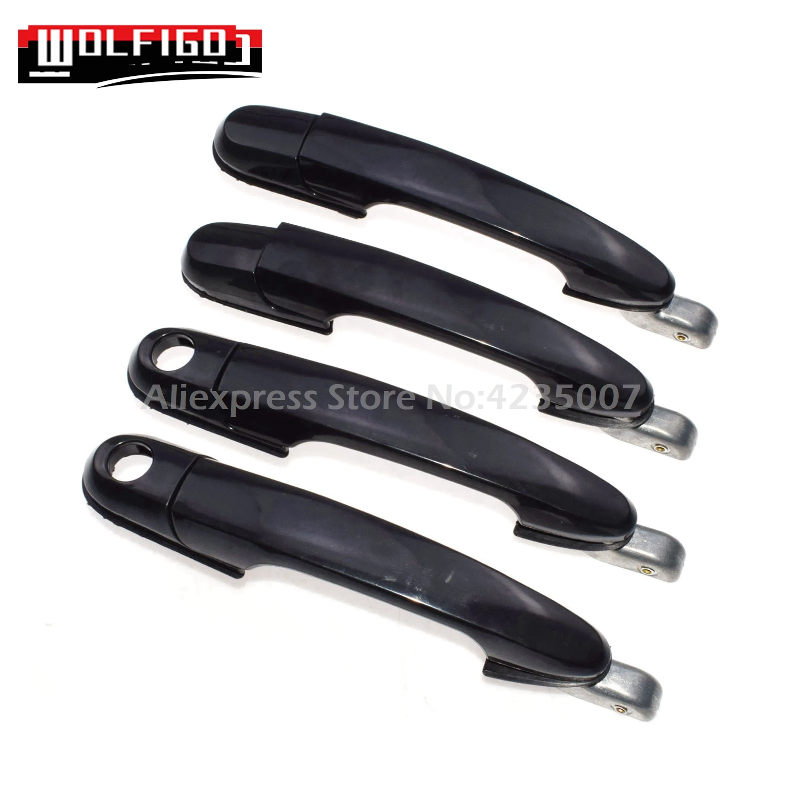 Новая Наружная ручка двери WOLFIGO для Hyundai Tucson 2005 06 07 08 2009 82650 2E020 CA/82660 CA|Внешние