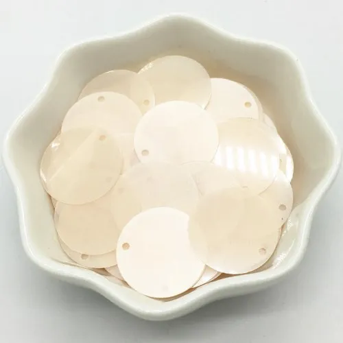 Matte light pink Матовые блестки 20 мм большие круглые свободные блестки Lentejuelas рукоделие Рукоделие Шитье ПВХ пайетки женские аксессуары для одежды 30 г - Цвет: Matte light pink