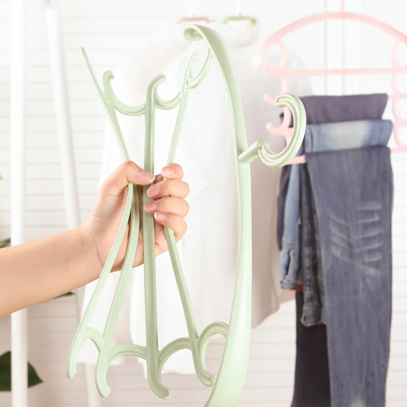 Многофункциональная Волшебная вешалка для брюк в домашнем шкафу шарф приема