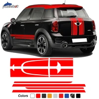 car hood decal engine cover trunk body vinyl side stripes skirt sticker for mini cooper countryman r60 2010 2014 jcw accessories