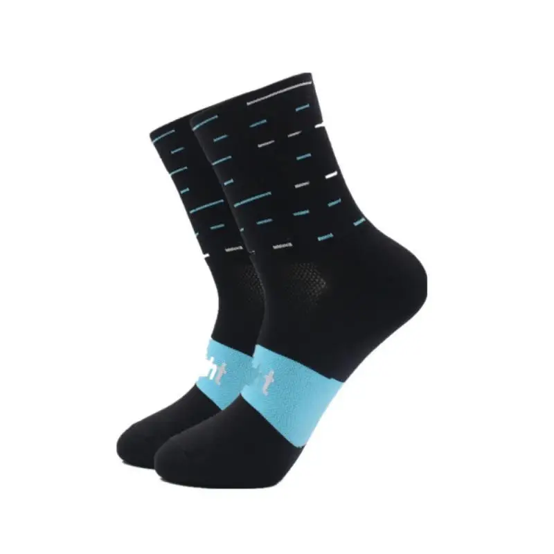 

Высококачественные спортивные носки, влагоотводящие, удобные, для езды на велосипеде, мужские, женские, мужские, спортивные, для фитнеса, бе...