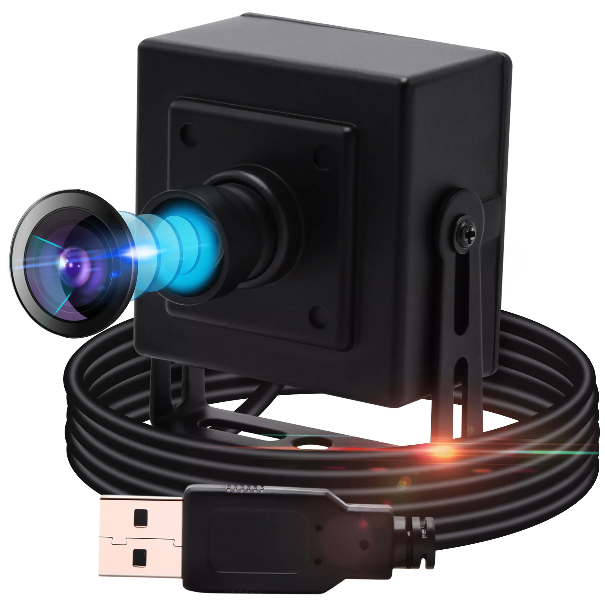 

ELP 4K USB Camera Sony IMX317 Sensor MJPEG 30fps UVC Free Driver PC Webcam Live Streaming Camera for Android Linux Windows MAC